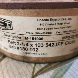 Sanding Belt #542JFF