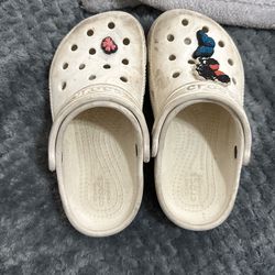 White Crocs