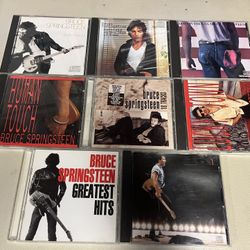 8-Bruce Springsteen CD's