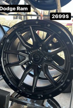 Dodge ram wheels and tires
