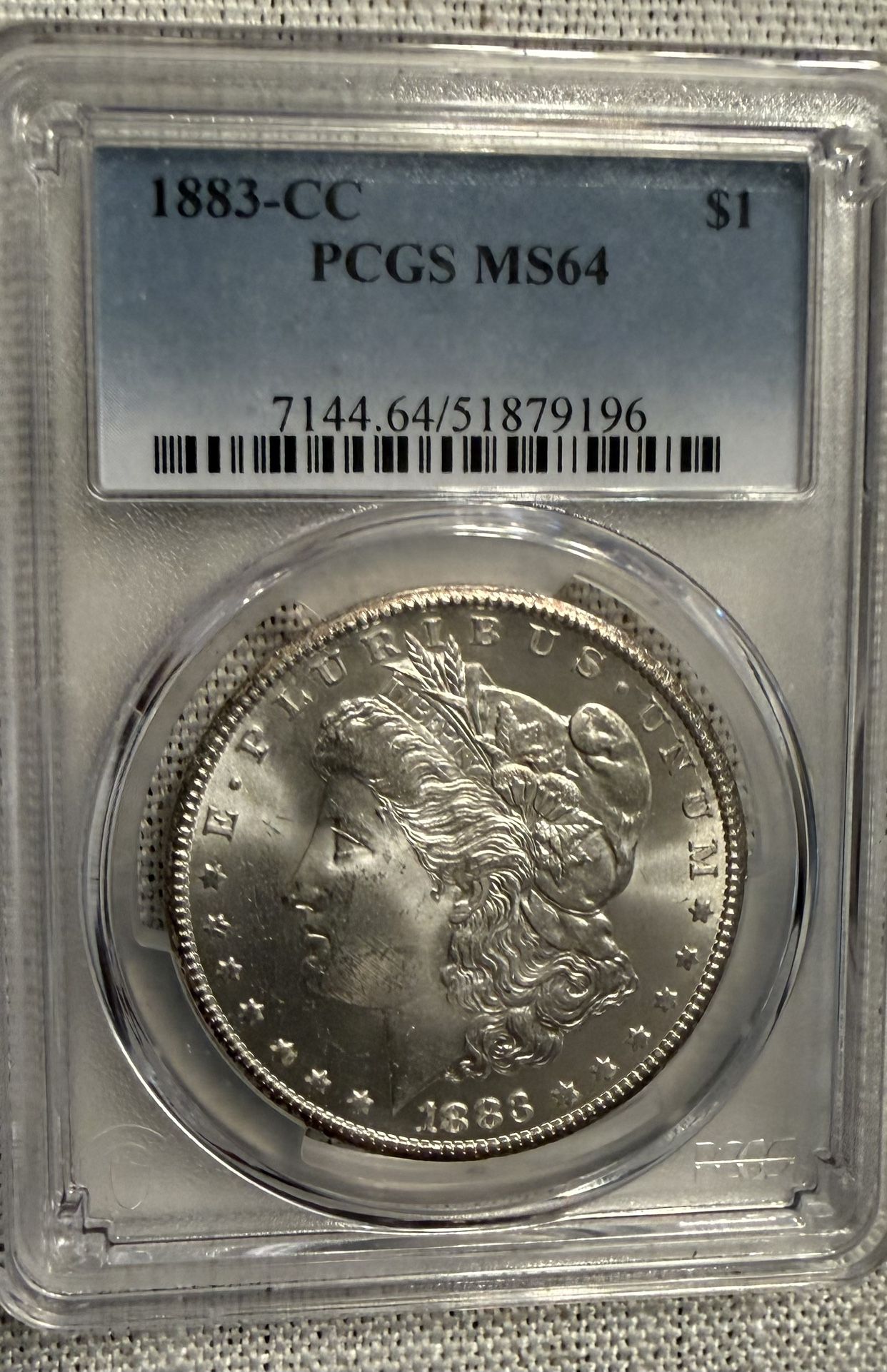 1883-CC Morgan Dollar