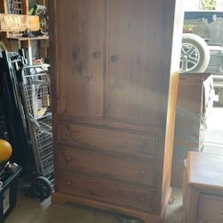 Wooden Armoire 