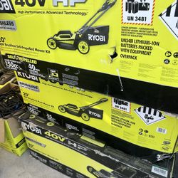 Lawnmower Rioby Con Battery 