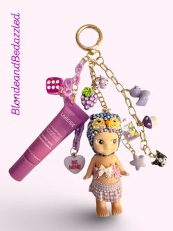 Bedazzled Sonny Angel Lipgloss Bag Charm