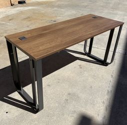 Modern Rectangular Credenza Console Table Office Desk 