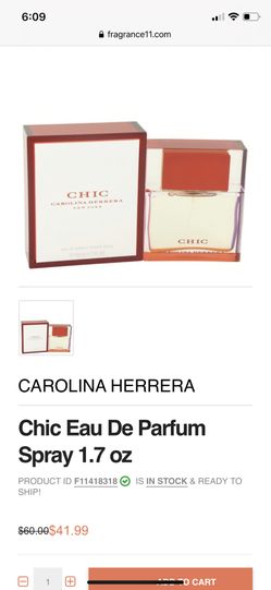 CHIC Carolina Herrera perfume