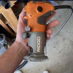 Ridgid Router With Bits