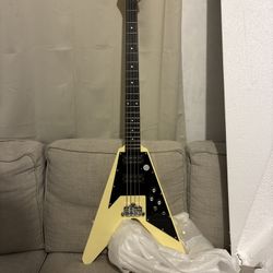 Flying V Bass Guitar