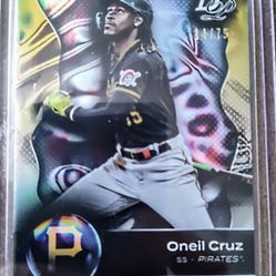 Bowman Platinum O'Neil Cruz #14/75