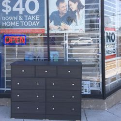 Dresser 9 Drawers In Any Color New-SIZE-56W-16D-43H
