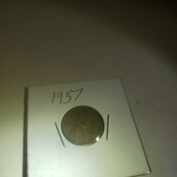 1957 Wheat Penny Sealed 