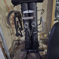 Body-Solid Vertical Accessory Rack for Cable Handles & Straps
