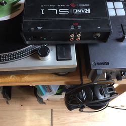 Serato Dj Mixer Rane SL1 Sound Card Dj Gear 