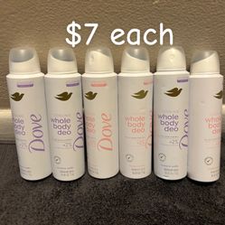 Dove Whole Body Spray Deodorant 