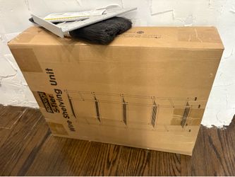 New Black wire shelving unit