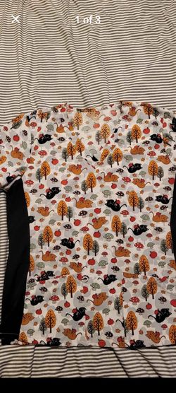 Autum scrub top
