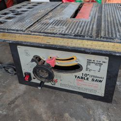 10" Table Saw