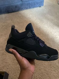 AJ 4 “Black Cats” Size 9,10, 11, 12