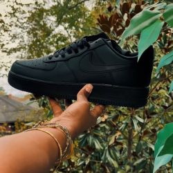 Black Nike Air Force 1’s Size 7,7.5,9.5,10