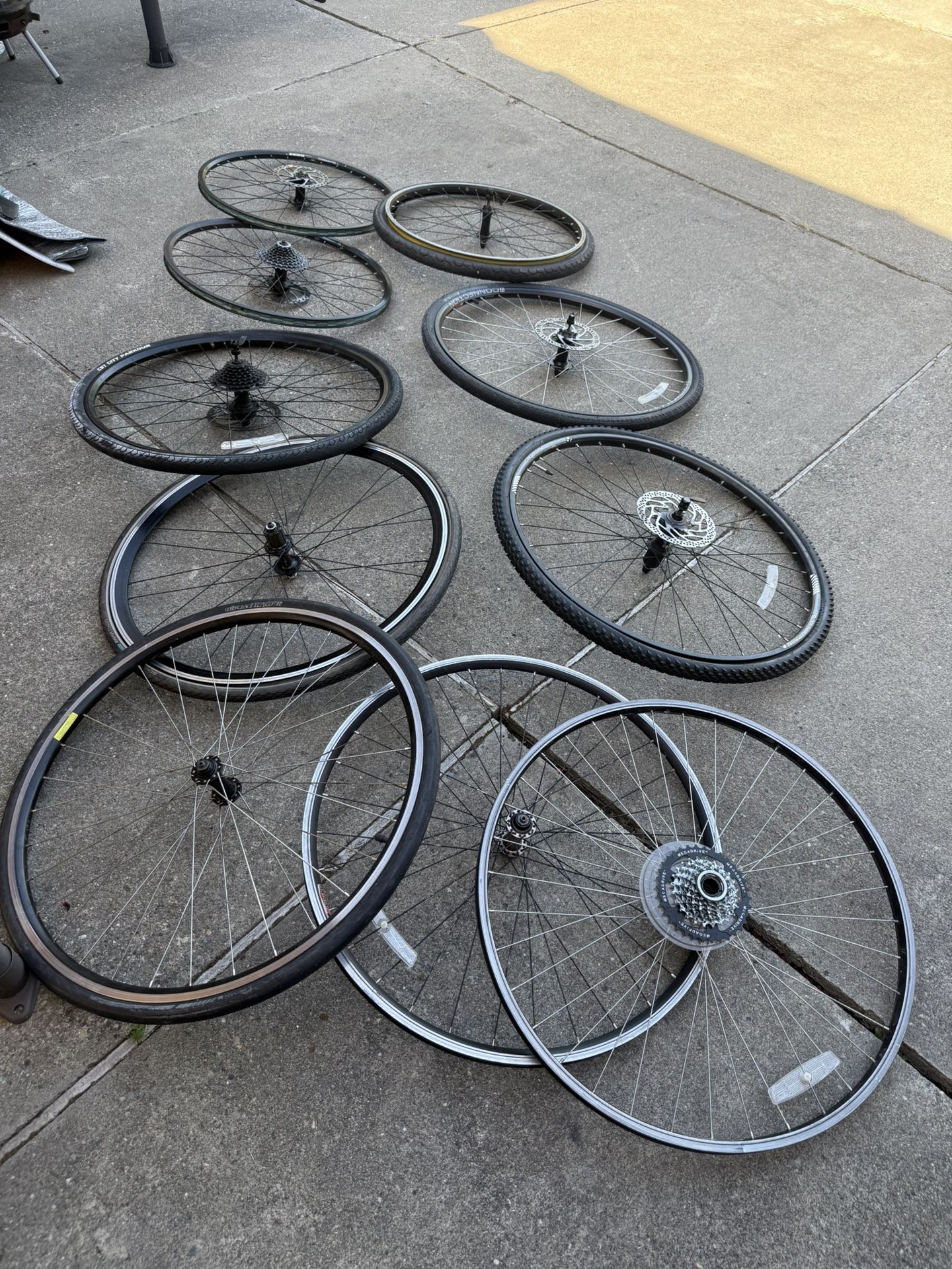 Wheels And Tiers For Bike