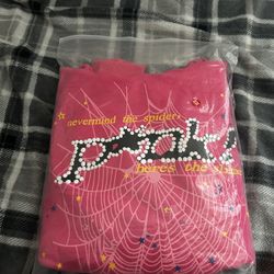 Pink Punk Sp5der Hoodie