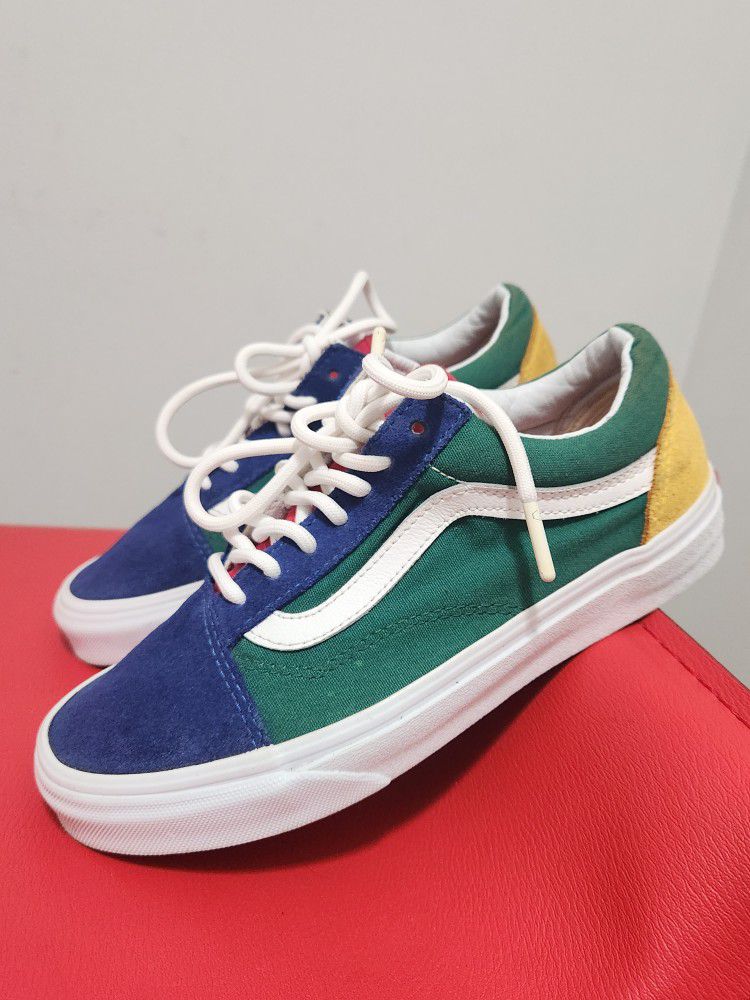 Vans Off The Wall Women's Multicolors Low Top Sneakers Size 5.5