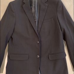 Black Suit Set, Jacket, Pants, Shirt, Children’s Size 16Reg