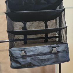 Brand New Portable Hanging Travel Organizer For Camping Shower Or Closet Large Face Also You Can Carry It Brand New