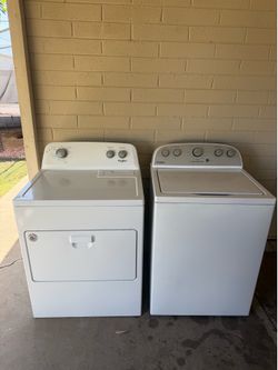 Washing Machine and Dryer