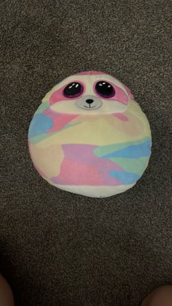 Rainbow Sloth Squishmallow