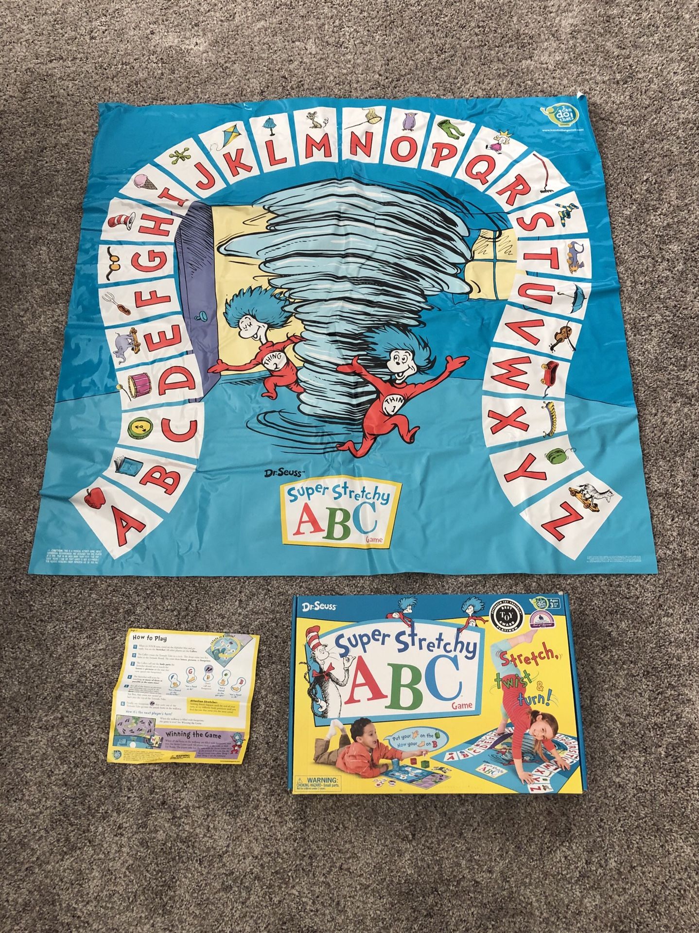 Rare HTF The Wonder Forge Super Stretchy Dr Suess ABC Kids Game