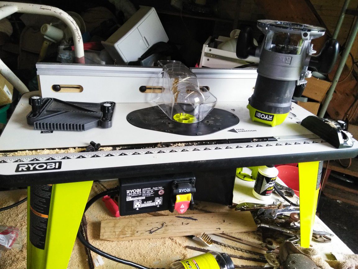Ryobi Router and Universal Router Table