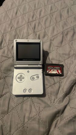 gameboy advanced with mortal combat