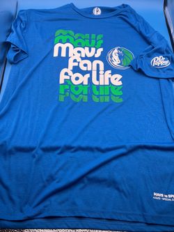 Dallas Mavericks NBA basketball blue shirt XL