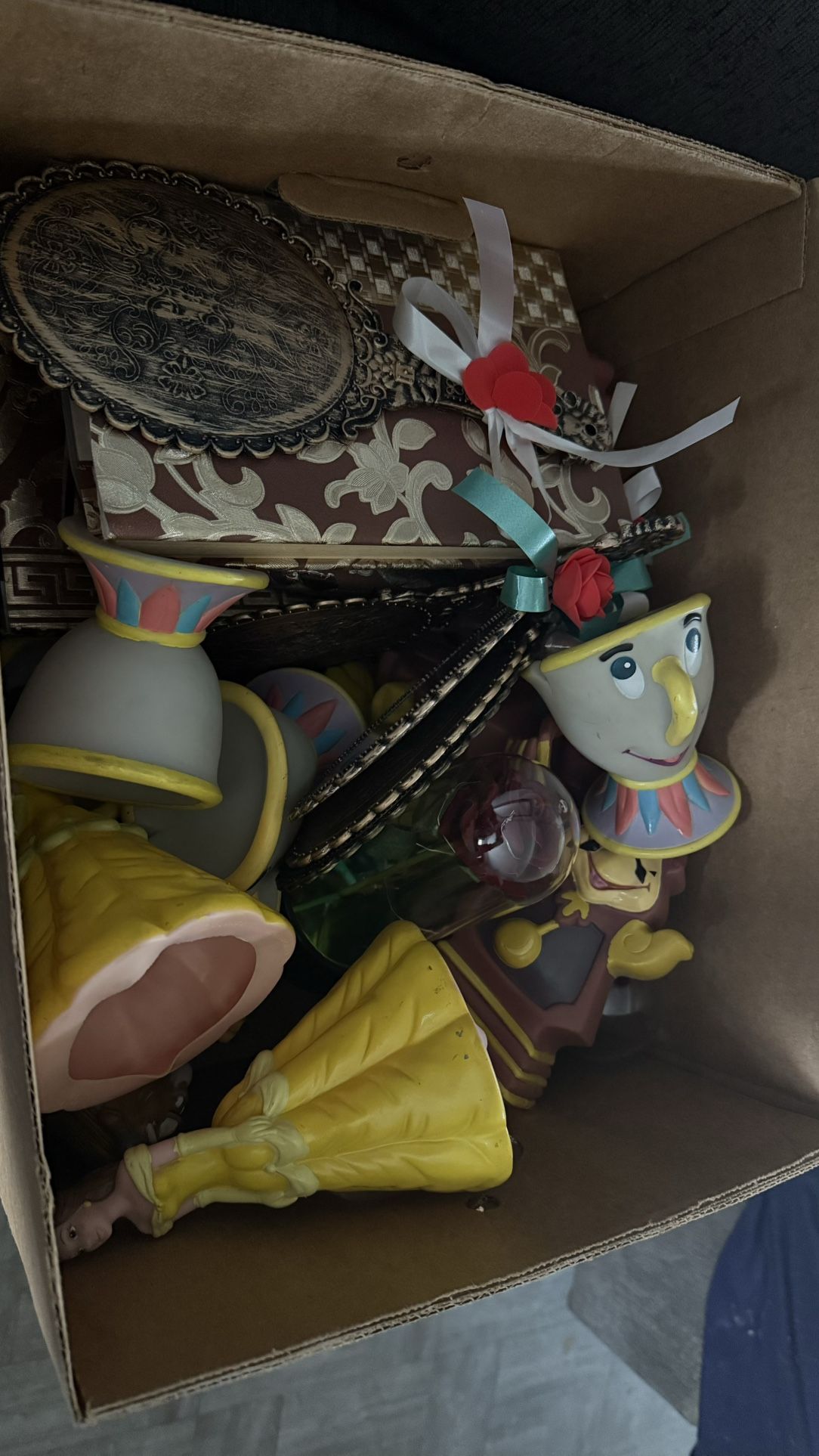 Beauty And The Beast Figurines Birthday Party Decor Centerpieces