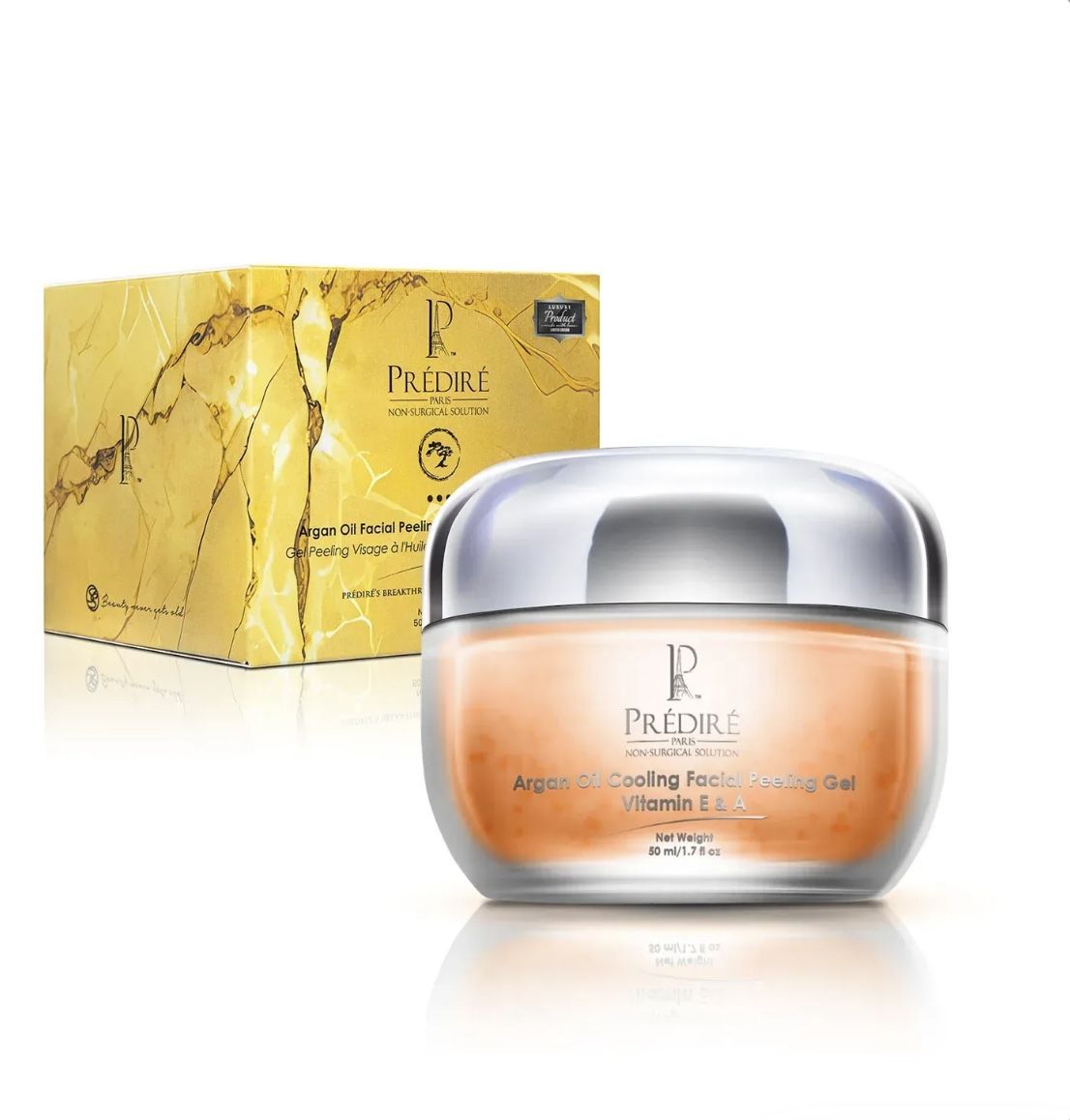 Predire Argan Oil Facial Peeling Gel with Vitamins E & A