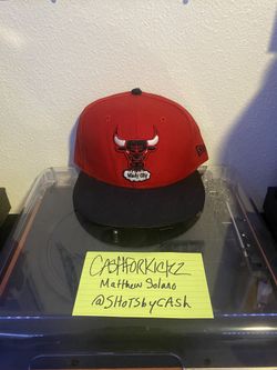 Chicago Bulls Fitted Hat Size 7 5/8