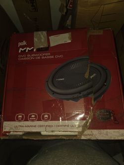 Polk MM1 Series 12" 1260W 4 Ohm Bobina d
