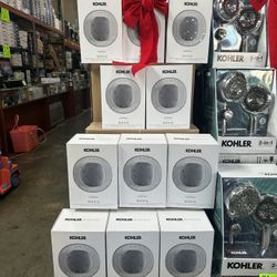 Moxi Showerhead with Wireless Bluetooth Speaker! Waterfall Pressure! Black Friday Deal! 