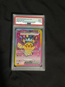 Pikachu ex Special Illustration Rare PSA 9
