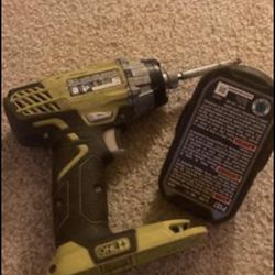 Ryobi Impact Driver + a new battery