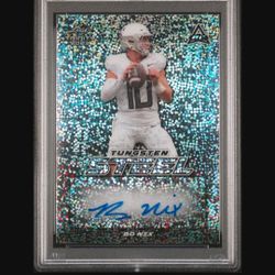 BO NIX DENVER BRONCOS PSA GRADED AUTO ROOKIE CARD 