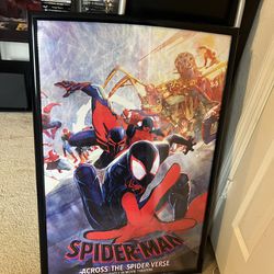 Spider-Man Across The Spider-Verse Poster 