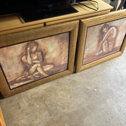 Gold Frames Wall Art