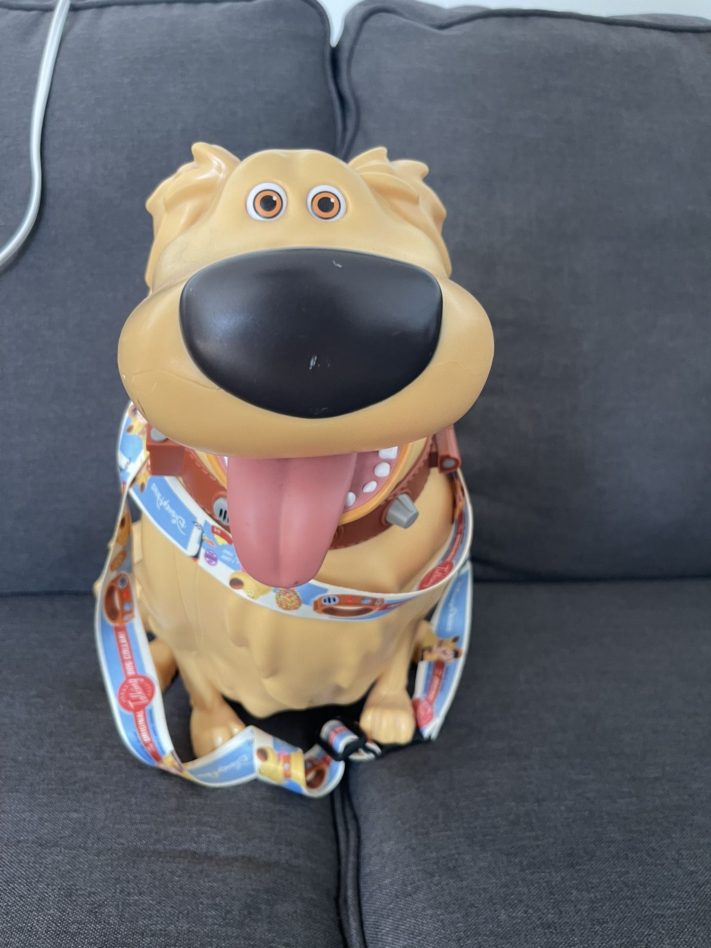 RARE DUG Talking popcorn Bucket MagicKey Holder Exclusive