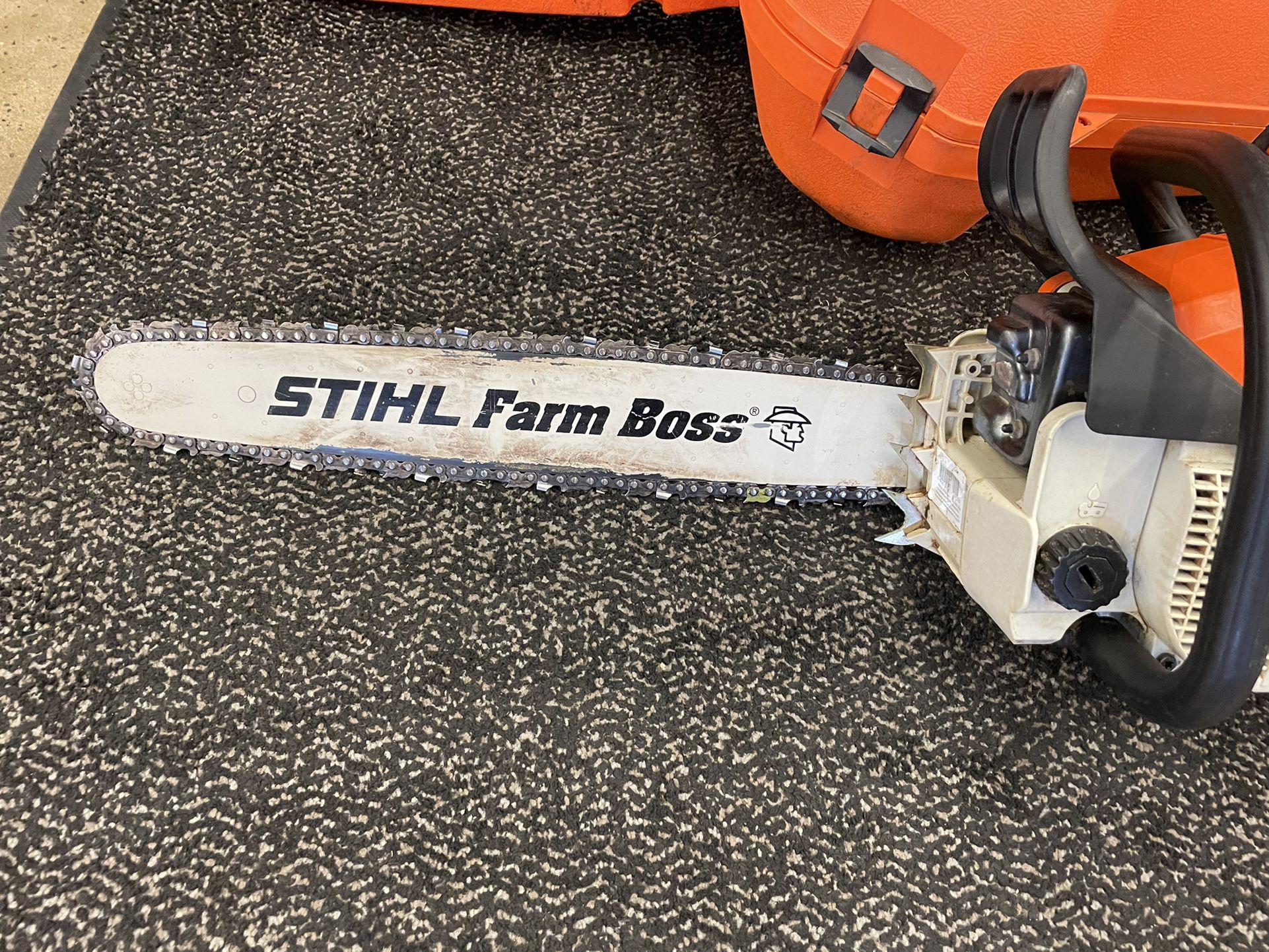 Stihl 029 Super Chainsaw Farm Boss 20” Gas Chainsaw W Case No Trades