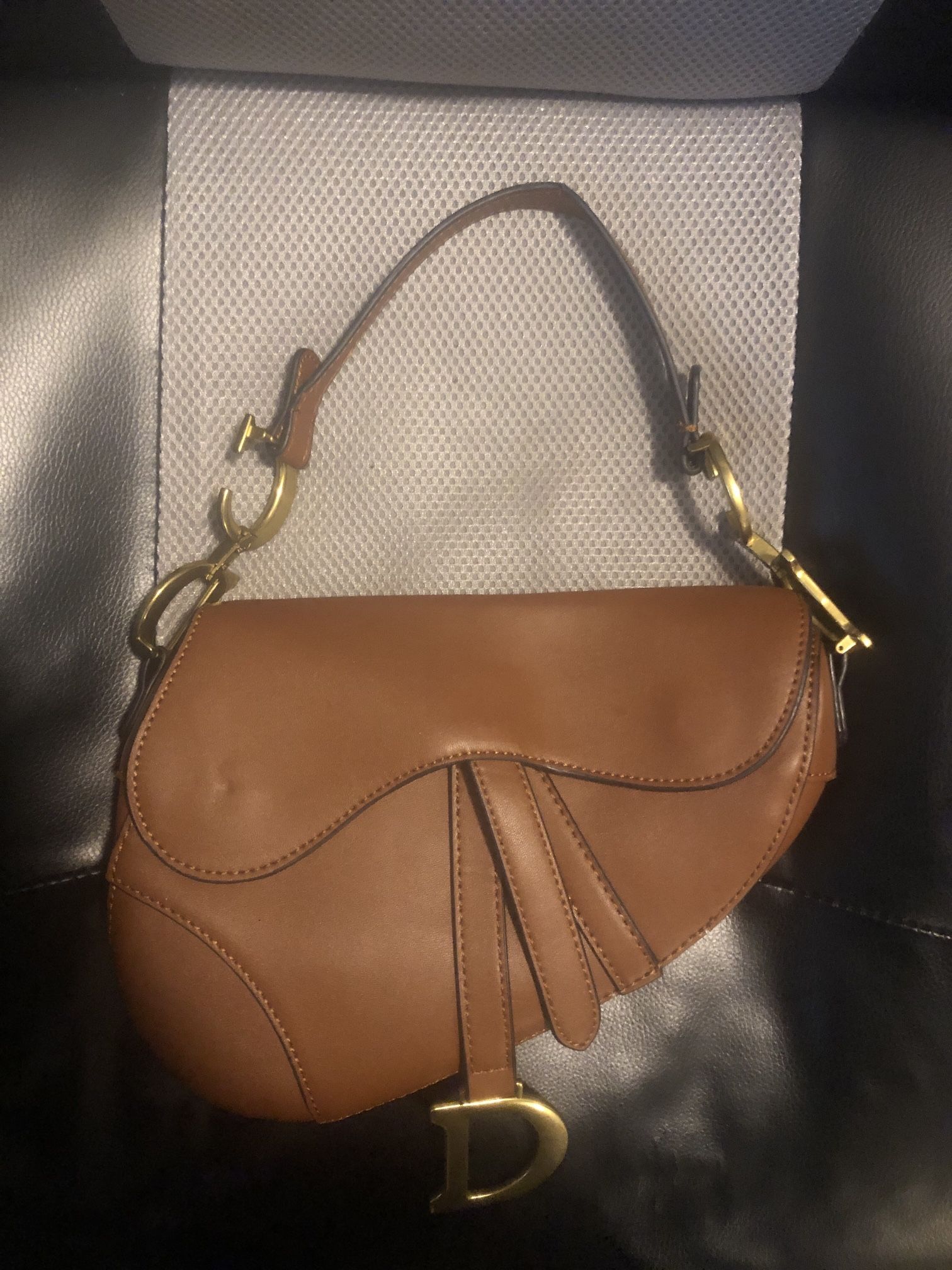 Dior Saddle Bag (Brown)