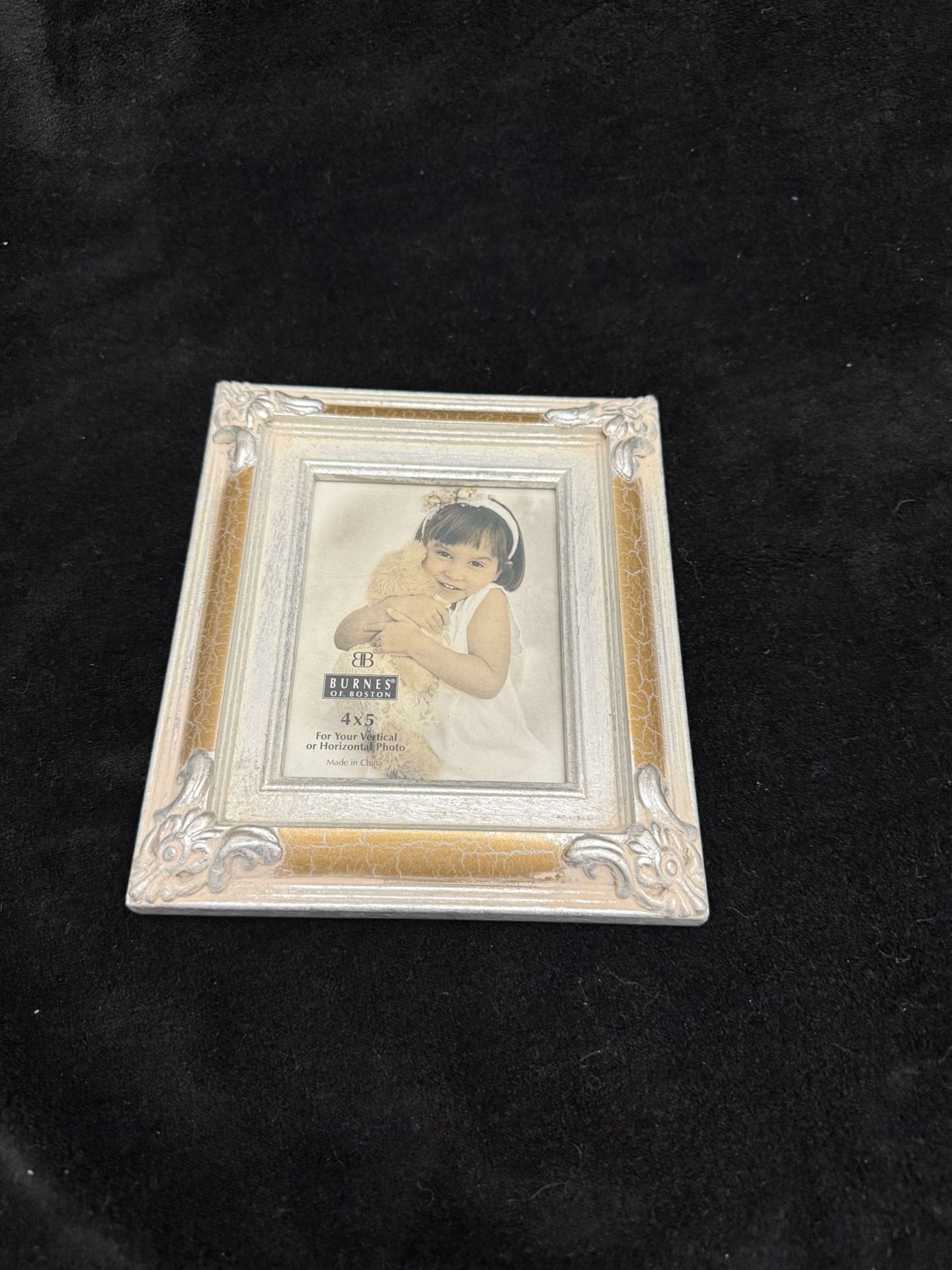 Burnes Of Boston Ornate Picture Frame -4x5