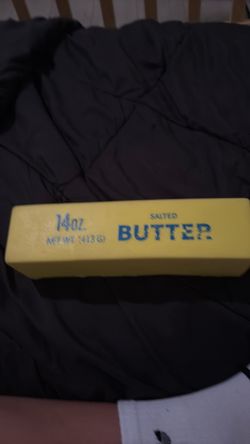 Salted butter foam inside