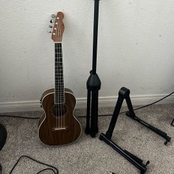 Fender Tenor Acoustic Electric Ukulele